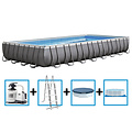 Intex Ultra XTR Frame Pool 975x488x132 cm + zandfilterpomp en acc.