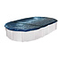 Interline Zwembadafdekking Ovaal Profi 1250x640 cm