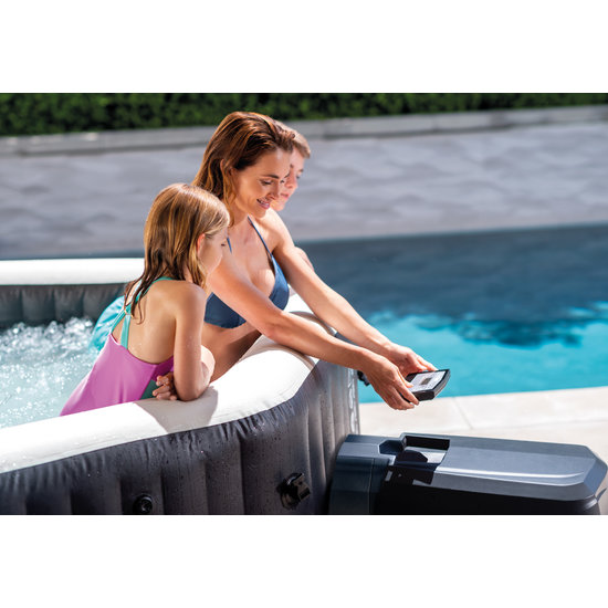 Intex PureSpa Jet & Bubble Deluxe Octagon + HWS + ZWS - 6 personen