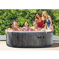 Intex PureSpa Greywood Deluxe Bubble Therapy + HWS - 6 personen