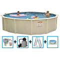 Interline Zwembad Century 360x132 cm met zandfilter (complete set)