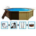 Interline Zwembad Bali met Zandfilter 440x136 cm (complete set)