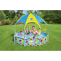 Bestway Framepool 244x51 cm met schaduwdak en sproeier