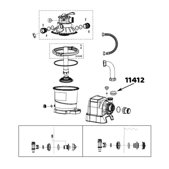 Intex Afsluitring voor motor uitlaat