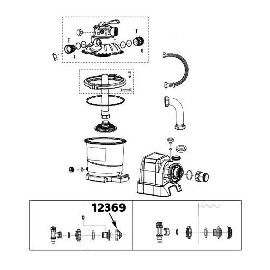 Intex Verstelbare inloopaansluiting 2019