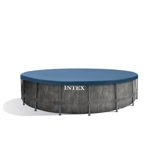 Intex Greywood Prism Frame Pool 457x122 cm + filterpomp en acc.