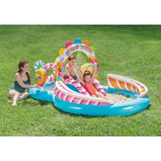 Intex Snoepjes opblaasbaar kinderspeelbad