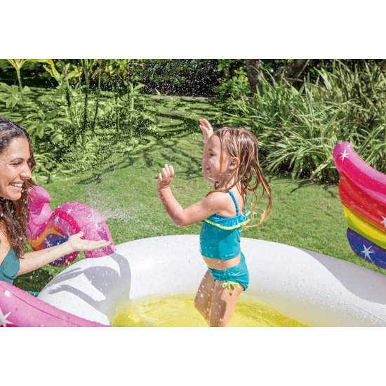 Intex Mystic Unicorn Spray Pool Kinderzwembad