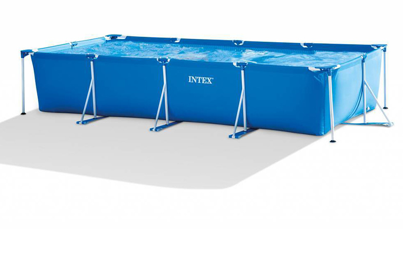 kort walvis Groen Intex Metal framepool 450x220x84 cm | Rechthoekig | Zwembadstore.com