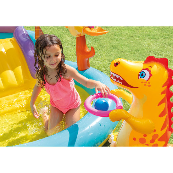 Intex Dinoland opblaasbaar kinderspeelbad