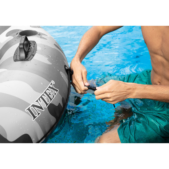 Inflatable Academy River Run Tubes River Run Camo Pool Float