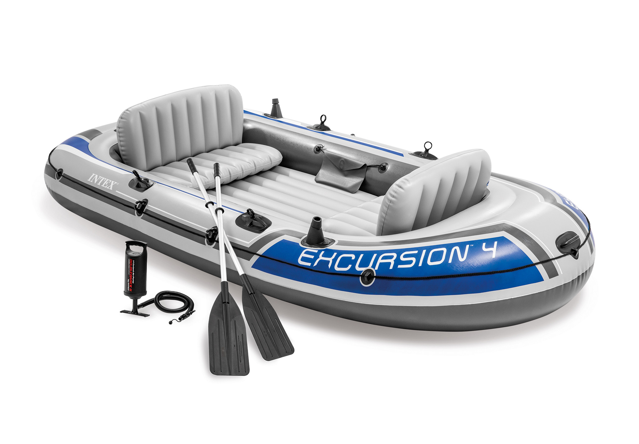 Vriendin woensdag Evenement Excursion 4 - 4 persoons boot met peddels en pomp | Zwembadstore.com