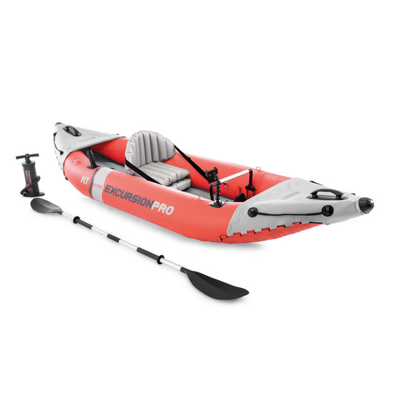 Intex Excursion Pro - 1 pers. kayak met peddel en pomp