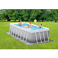 Intex Prism Frame Pool 400x200x122 cm + filterpomp en ladder