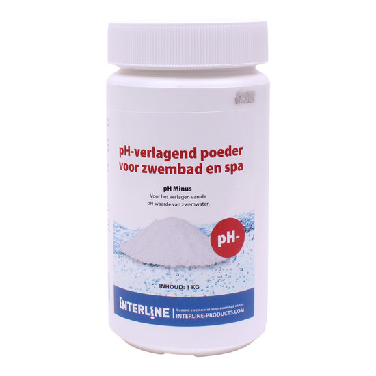 Interline pH Minus poeder 1 kg (zuurgraad verlagen)