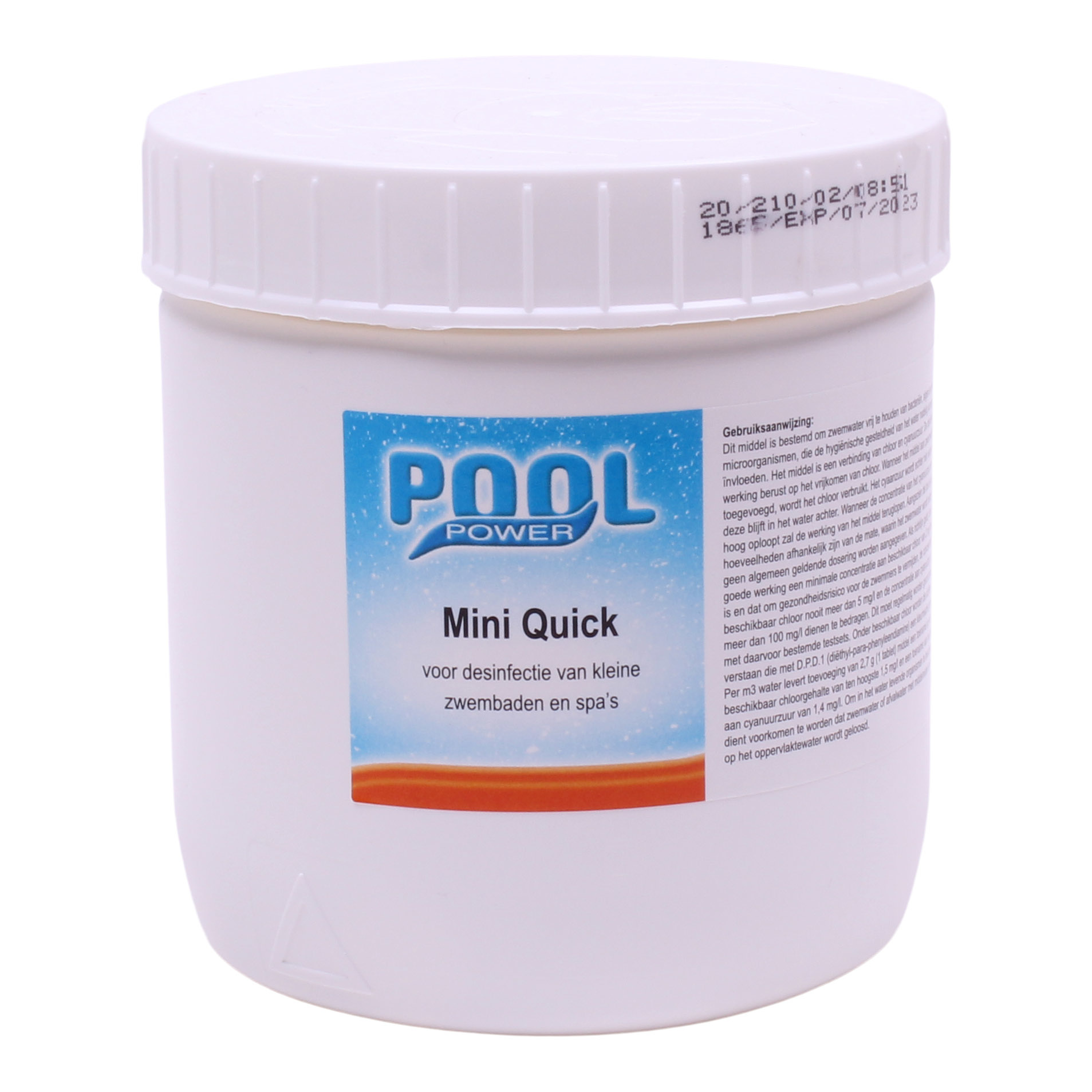 Pool Power Mini Quick Tablets Pool Power Chloortabletten Mini Quick 180 st sneloplossend | Zwembadstore.com