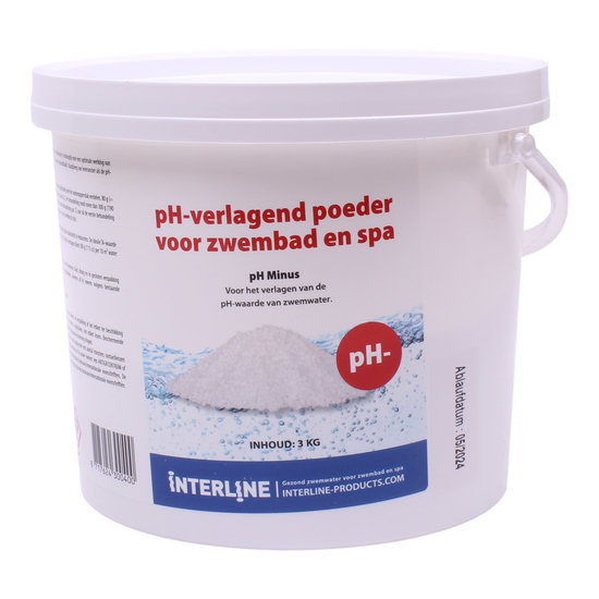 Interline pH Minus poeder 6 kg (zuurgraad verlagen)