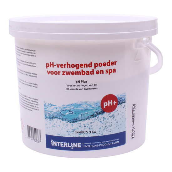 Interline pH Plus poeder 3 kg (zuurgraad verhogen)