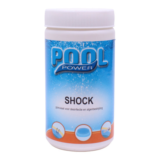 Pool Power Chloorgranulaat 1 kg (choc / shock 55)