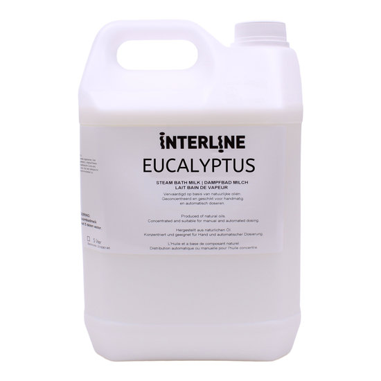 Interline Stoombadmelk Eucalyptus 5 liter