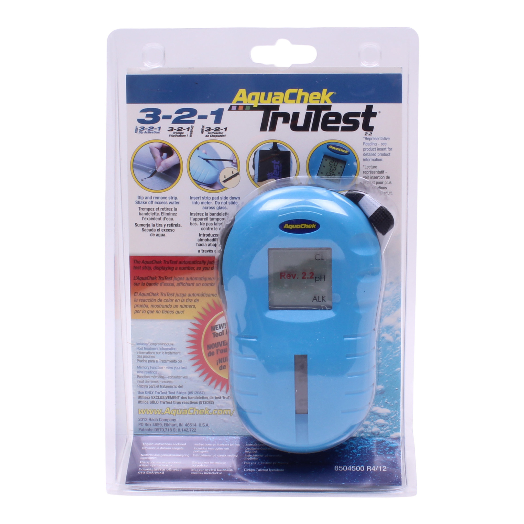 Testeur électronique eau spa TruTest 4 paramètres Aquacheck