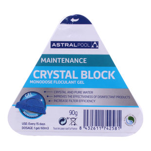 PoolGel kristalhelder water (1 blokje)