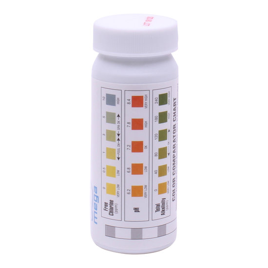 Flotide Teststrips Zwembad & Spa 3-in-1 (50 stuks)