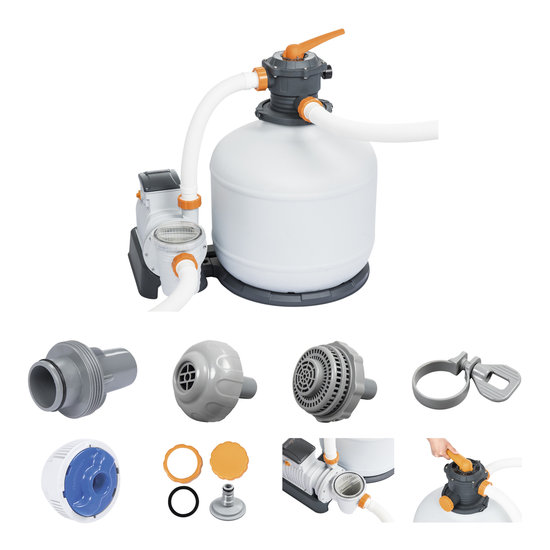 Bestway Flowclear zandfilterset 5700 liter