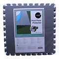 Didak Pool beschermingstegels 50x50x0.4 cm grijs (8 stuks)
