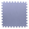 Didak Pool beschermingstegels 50x50x0.4 cm grijs (8 stuks)
