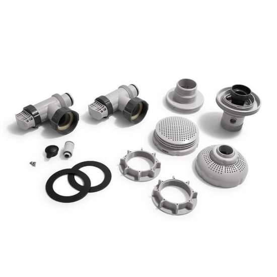 Intex aansluitset L compleet 38 mm