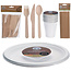 BBQ barbecue servies pakket (no plastic)