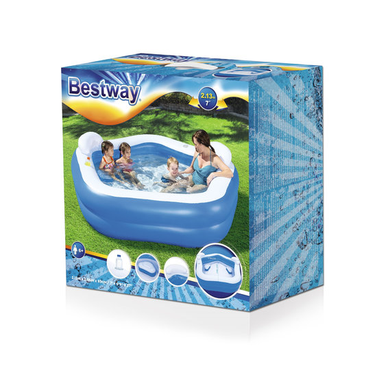 Bestway Family Fun Lounge zwembad 213 cm