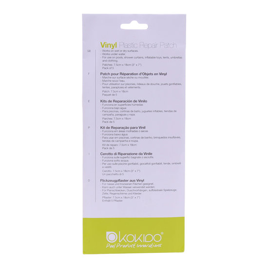 Kokido reparatie plakkers 5 stuks