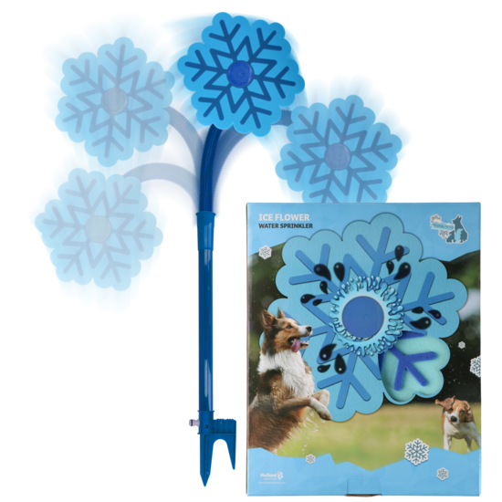 CoolPets Ice Flower Sproeier hond