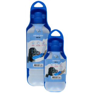 Fresh 2GO water drinkfles hond