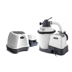 Zoutwatersysteem en zandfilterpomp Small