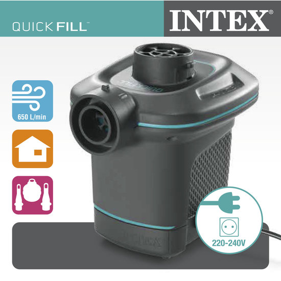 Intex Quick Fill 230 volt type 1 pomp