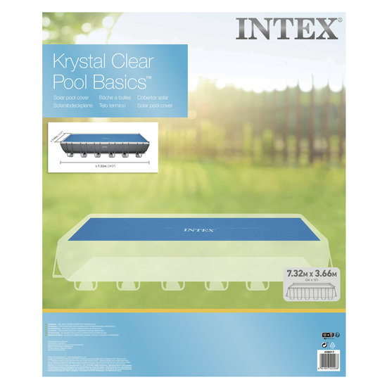 Intex Afdekzeil solar 732x366 cm (zeilmaat 716x346)