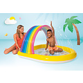 Intex regenboog kinderzwembad met sproeier
