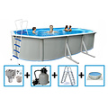 Interline Zwembad Bonaire 610x360x120 cm (complete set)