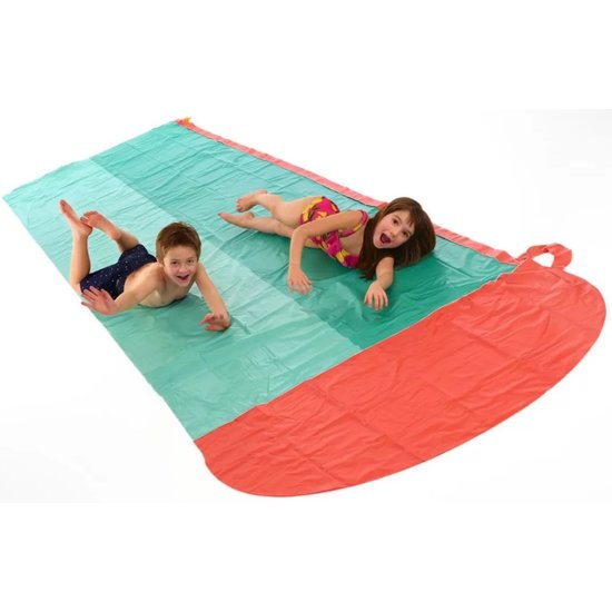 Didak Pool dubbele waterglijbaan met sproeier