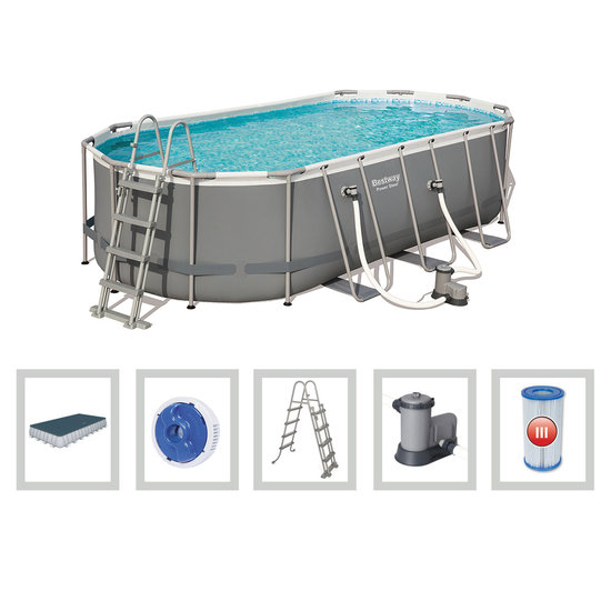Bestway Power Steel 549x274x122 cm + filterpomp