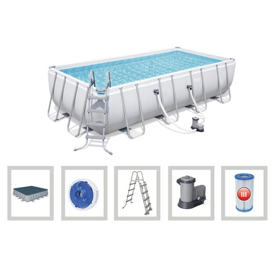 Bestway Power Steel 549x274x122 cm + filterpomp