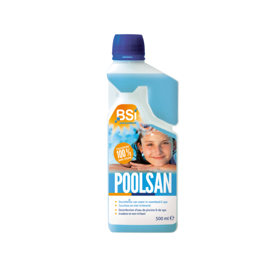 BSI PoolSan CS chloorvrij zwemmen voor zwembad en spa 500 ml