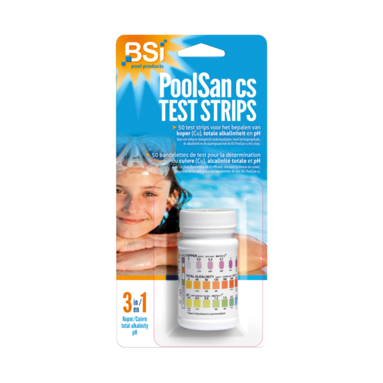 BSI PoolSan CS Test Strips 50 stuks