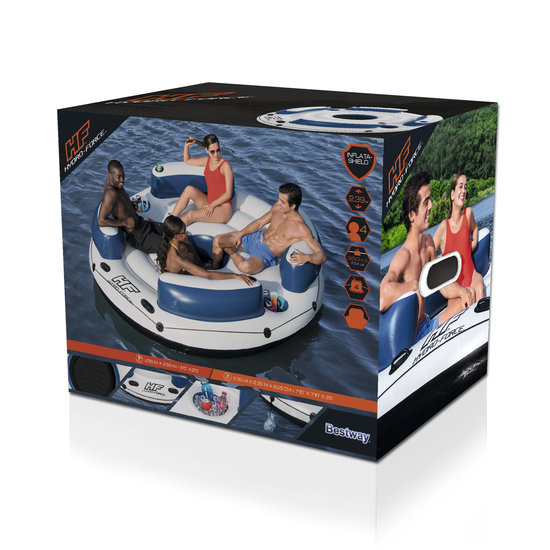 Bestway Hydro Force Lazy Dayz lounge eiland 239 cm