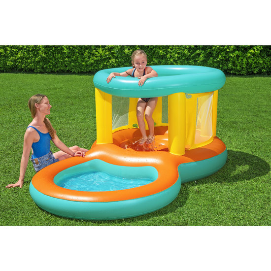 Bestway Jumptopia opblaasbaar springkussen en kinderspeelbad