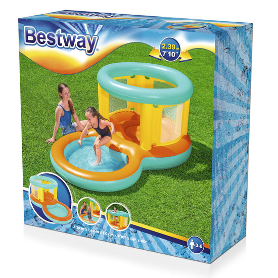 Bestway Jumptopia opblaasbaar springkussen en kinderspeelbad