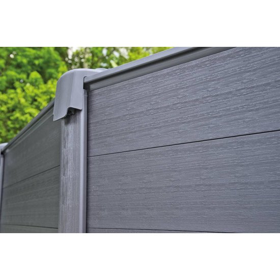 Intex Graphite Panel Pool rechthoekig 400x300x124 cm